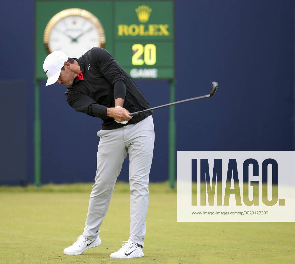 20th July 2017, Royal Birkdale Golf Club, Southport, England; The 146th Open Golf Championship ; First round ; Brooks Koepka of (USA) strikes his tee shot on the first hole Blunsdenx ActionPlus11903910