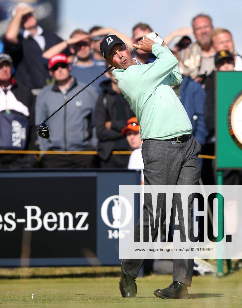 20th July 2017, Royal Birkdale Golf Club, Southport, England; The 146th Open Golf Championship, First round; Matt Kuchar (USA) follows the flight of his tee shot on the par five 15th hole Blunsdenx ActionPlus11904102