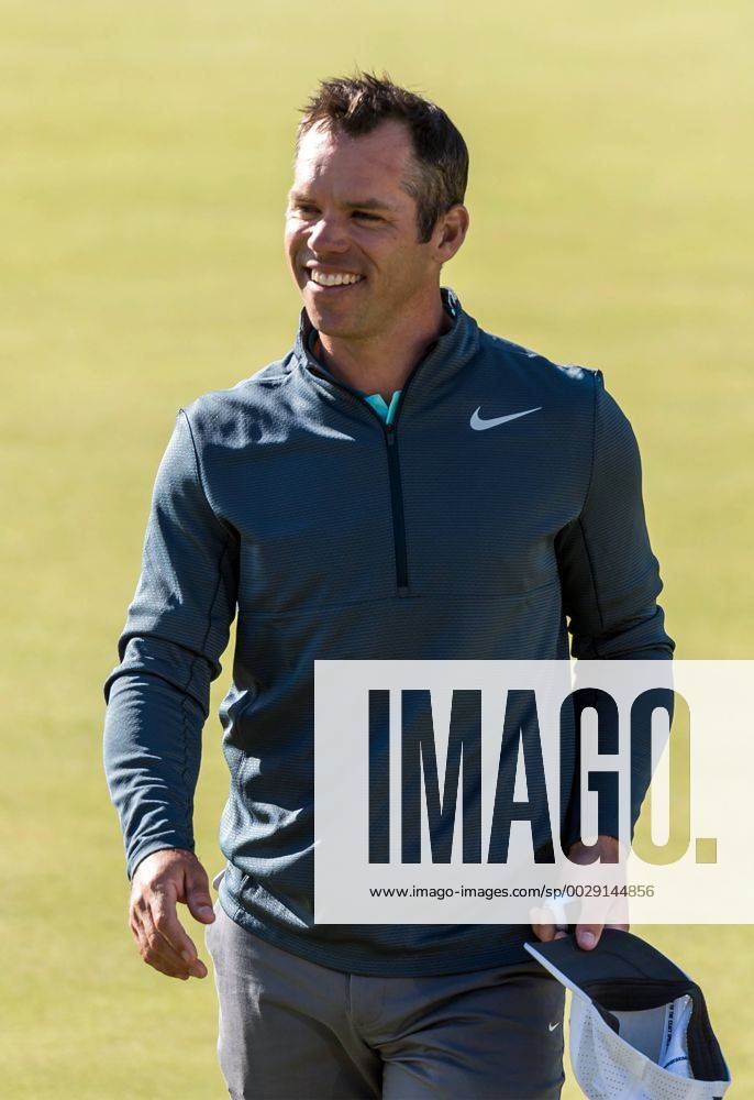 20th July 2017, Royal Birkdale Golf Club, Southport, England; The 146th Open Golf Championship, First round; Paul Casey (ENG) smiles as he leaves the green on the 18th hole Blunsdenx ActionPlus11904428