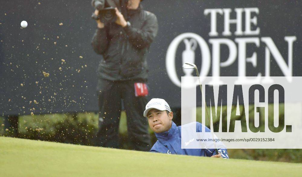 Golf: Matsuyama slips 6 back at British Open Japan s Hideki Matsuyama hits his second shot on the 12th hole during the second round of the British Open at the Royal Birkdale Golf Club in Southport, England, on July 21, 2017. Matsuyama labored to a 2-over-par 72 to fall six strokes off the pace after the second round of the third major of the season.