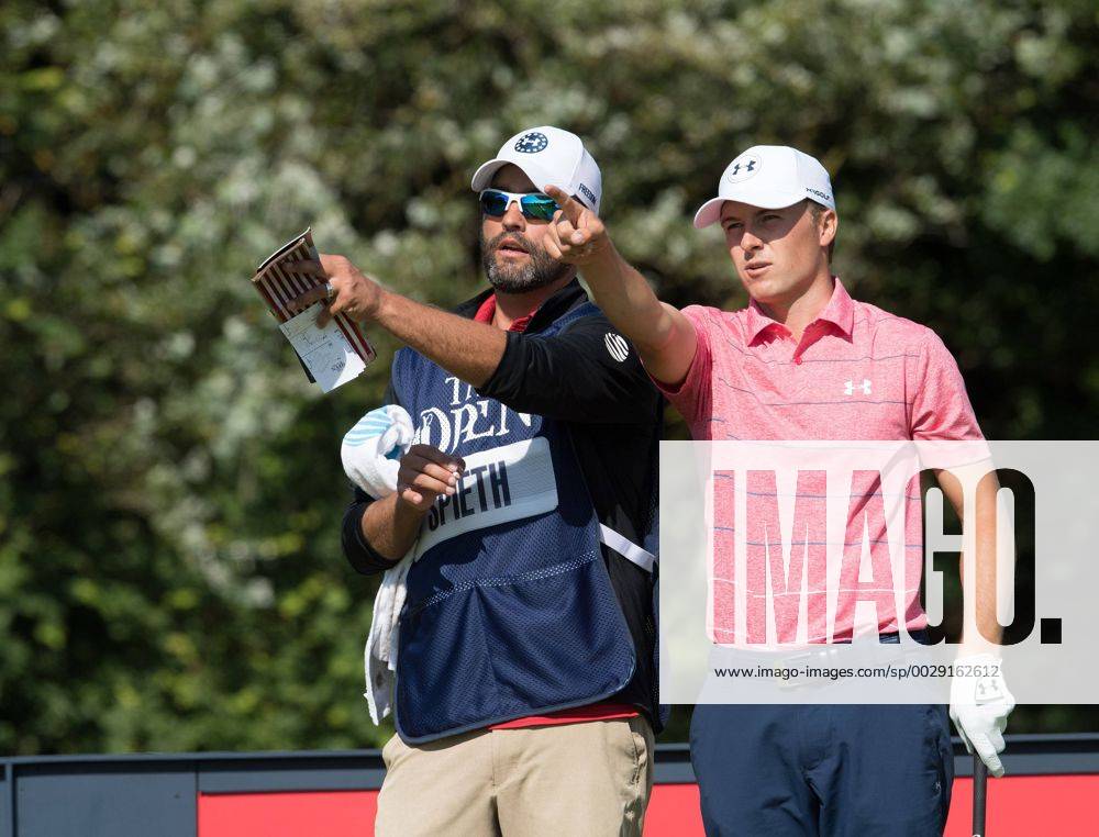 Jordan Speith at the 146th Open Championship at Royal Birkdale Golf Club, Southport, England on July 22, 2017. LON20170723344 HugoxPhilpott