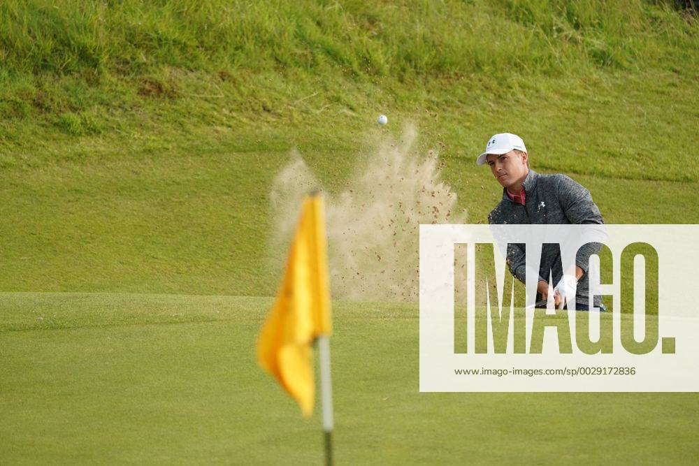 Jordan Spieth (USA), JULY 22, 2017 - Golf : Jordan Spieth of the United States on the 17th hole during the third round of the 146th British Open Golf Championship at Royal Birkdale Golf Club in Southport, Merseyside, England. NOxTHIRDxPARTYxSALES. (waha020981)