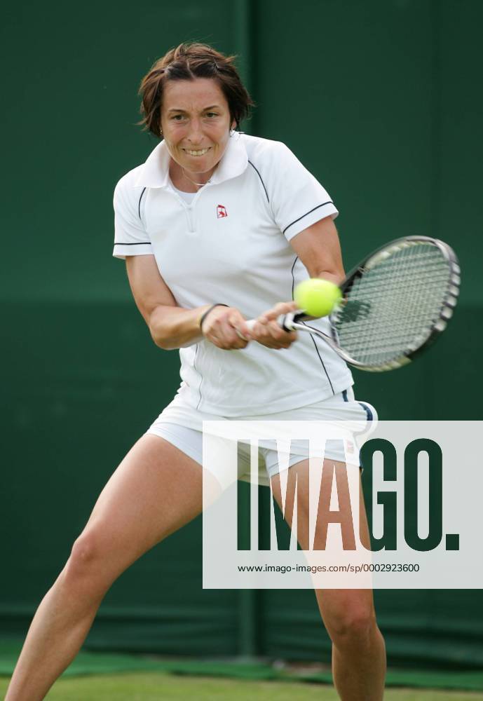 Yvonne Meusburger (Österreich) Tennis Damen All England Championships 2007, Grand Slam, WTA Tour Einzelbild Wimbledon London Tennis Damen All England Championships 2007, Grand Slam, WTA Tour Einzelbild Wimbledon London