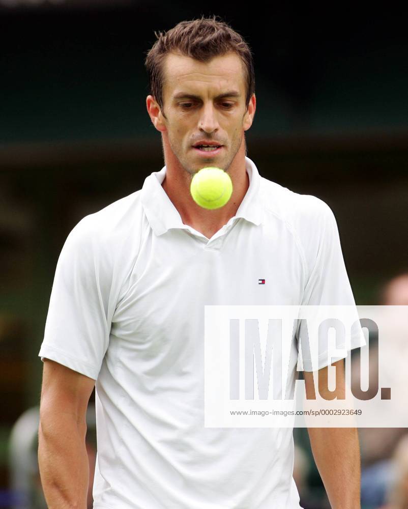 Werner Eschauer (Österreich) Tennis Herren All England Championships 2007, Grand Slam, ATP Tour Einzelbild Wimbledon London Tennis Herren All England Championships 2007, Grand Slam, ATP Tour Einzelbild Wimbledon London