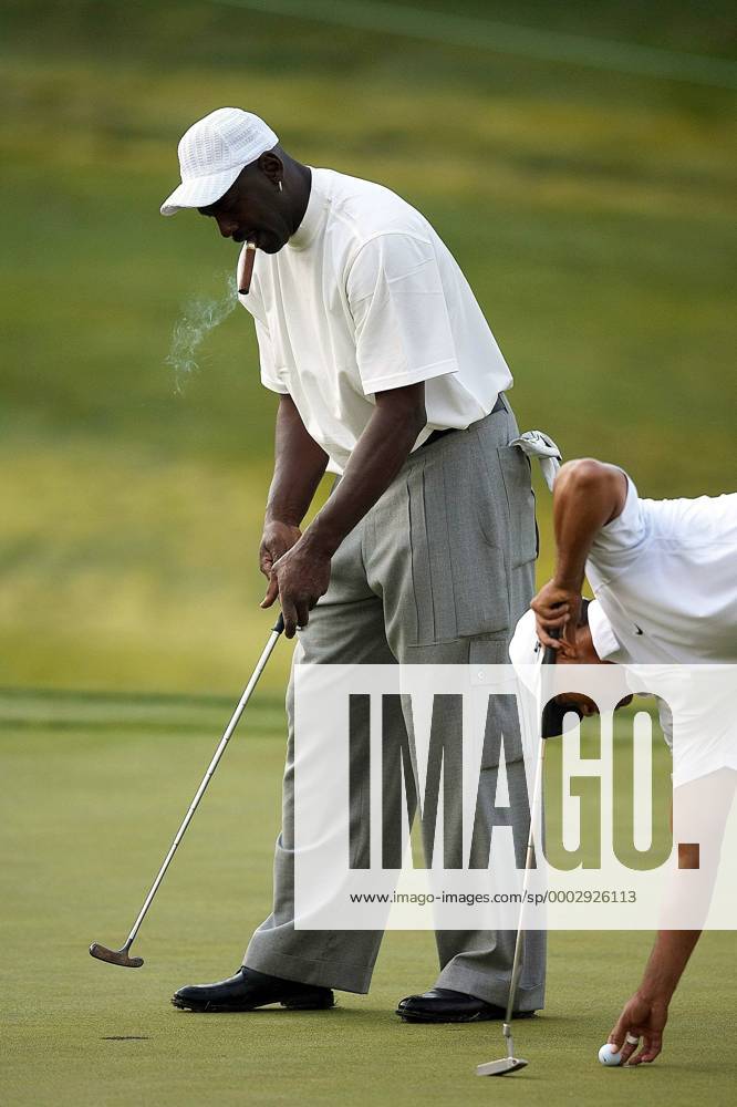 Michael Jordan (USA) - (Icon2210048) Golf Herren Wachovia Championship ProAm 2007, Pro Am, PGA Tour, Übungsrunde Einzelbild Charlotte Golf Herren Wachovia Championship ProAm 2007, Pro Am, PGA Tour, Übungsrunde Einzelbild Charlotte