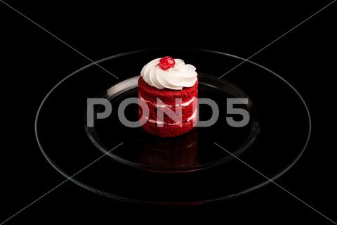 A closeup shot of a plate with a red velvet pastry red, velvet, pastry, cherry, closeup, plate, food, background, sweet, snack, dessert, delicious, table, homemade, baked, close, eating, cake, gourmet, tasty