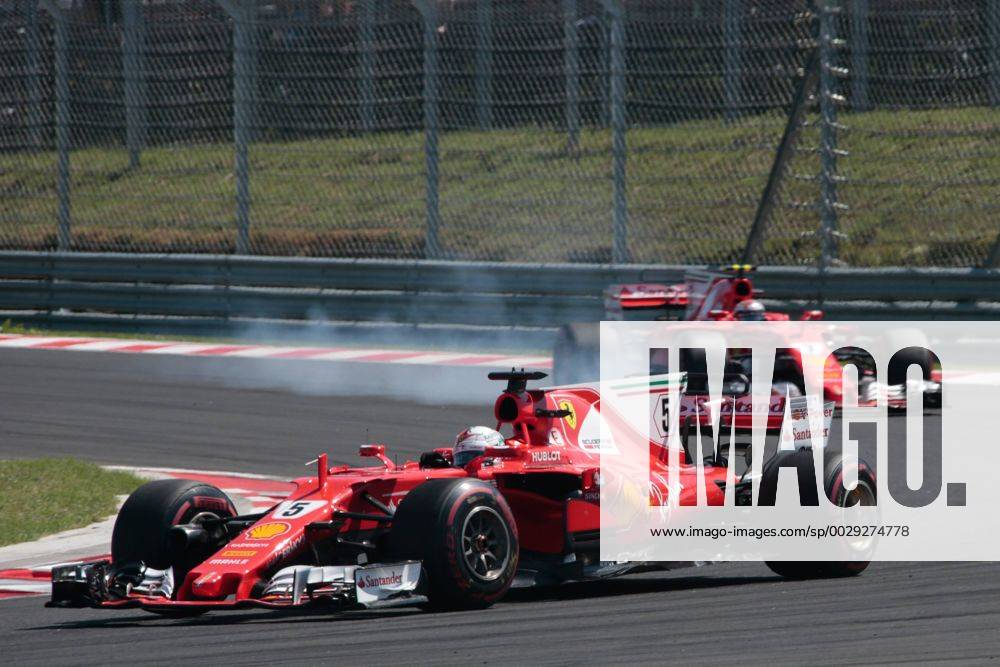 FORMULA 1 - Hungarian GP BUDAPEST,HUNGARY,30.JUL.17 - MOTORSPORTS, FORMULA 1 - Grand Prix of Hungary, Hungaroring. Image shows Sebastian Vettel (GER Ferrari). GEPAxpictures Mueller