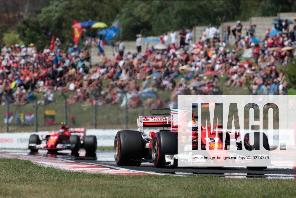FORMULA 1 - Hungarian GP BUDAPEST,HUNGARY,30.JUL.17 - MOTORSPORTS, FORMULA 1 - Grand Prix of Hungary, Hungaroring. Image shows Sebastian Vettel (GER Ferrari). GEPAxpictures Mueller