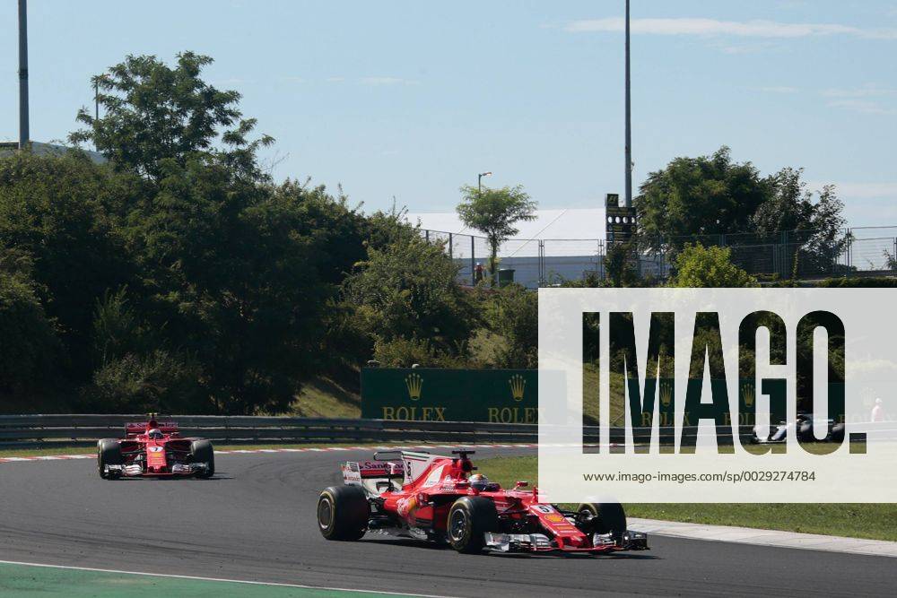 FORMULA 1 - Hungarian GP BUDAPEST,HUNGARY,30.JUL.17 - MOTORSPORTS, FORMULA 1 - Grand Prix of Hungary, Hungaroring. Image shows Sebastian Vettel (GER Ferrari). GEPAxpictures Mueller