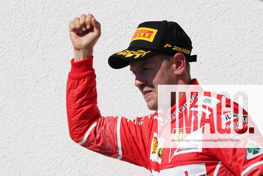 Hungarian Grand Prix, Hungaroring 27 - 30 July 2017 30.07.2017 - Race, Sebastian Vettel (GER) Scuderia Ferrari SF70H race winner