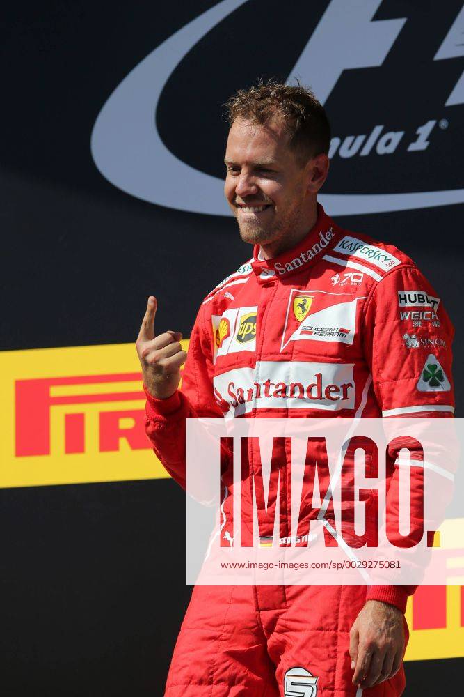 Hungarian Grand Prix, Hungaroring 27 - 30 July 2017 30.07.2017 - Race, Sebastian Vettel (GER) Scuderia Ferrari SF70H race winner
