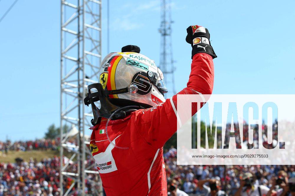 - SPORT Hungarian Grand Prix, Hungaroring 27 - 30 July 2017 30.07.2017 - Race, Sebastian Vettel (GER) Scuderia Ferrari SF70H race winner