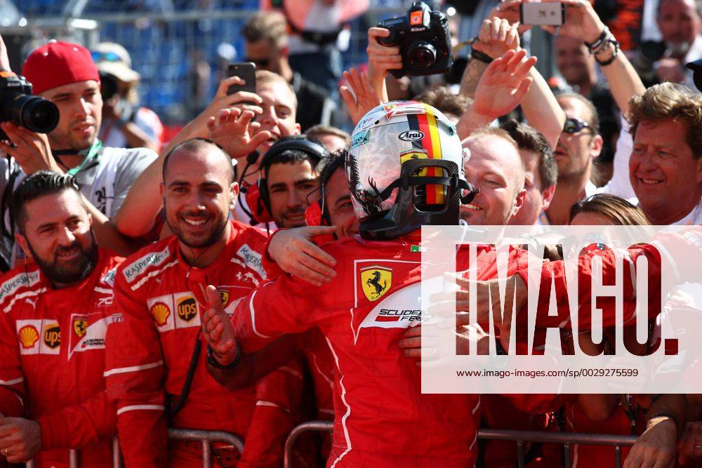 Hungarian Grand Prix, Hungaroring 27 - 30 July 2017 Hungarian Grand Prix, Hungaroring 27 - 30 July 2017 30.07.2017 - Race, Sebastian Vettel (GER) Scuderia Ferrari SF70H race winner
