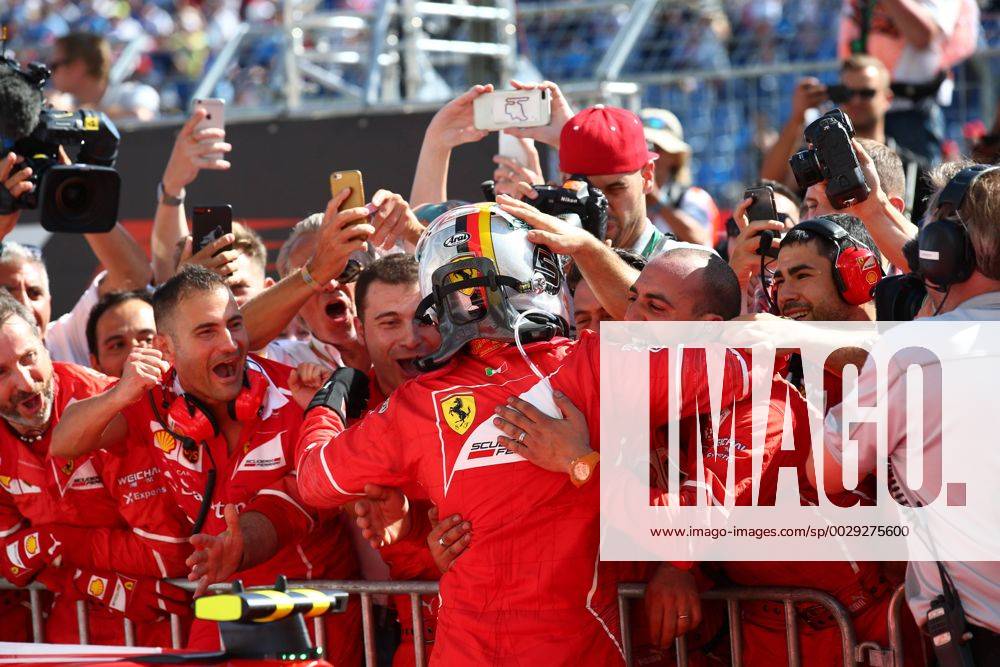 Hungarian Grand Prix, Hungaroring 27 - 30 July 2017 30.07.2017 - Race, Sebastian Vettel (GER) Scuderia Ferrari SF70H race winner