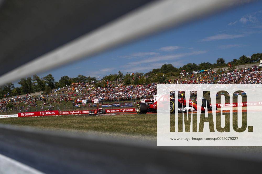 Motorsports: FIA Formula One World Championship WM Weltmeisterschaft 2017, Grand Prix of Hungary, 5 Sebastian Vettel (GER, Scuderia Ferrari), Budapest Hungary ZWEIx