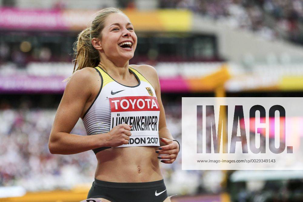 IAAF World Championships vom 04.-13.08.2017; London, 05.08.2017 10,95 sek. im Vorlauf fuer Gina Lueckenkemper (GER)am 05.08.2017 im London Stadium waehrend der IAAF World Championships vom 04.-13.08.2017 in London (Great Britain).