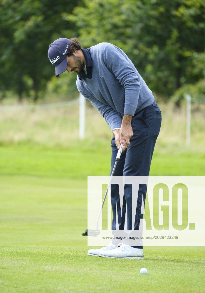 August 10th 2017, Galgorm Castle Golf Club, Galgorm, Northern Ireland; Northern Ireland Open, 1st Round; Cl& xe9;ment Sordet (FRA) putts out on the 18th Cookex ActionPlus11914067