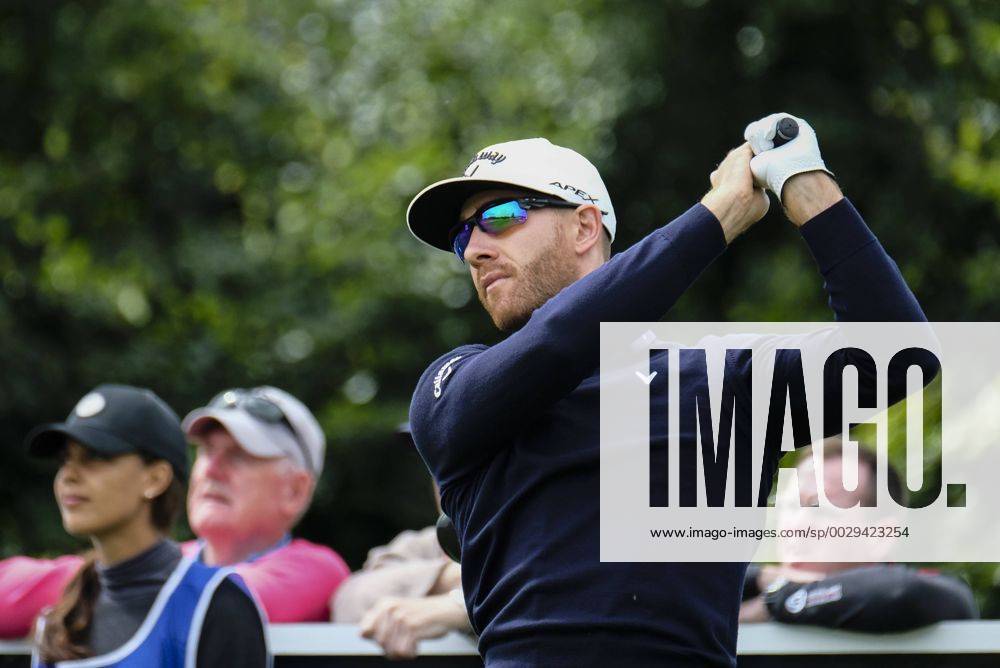 August 10th 2017, Galgorm Castle Golf Club, Galgorm, Northern Ireland; Northern Ireland Open, 1st Round; Estanislao Goya (ARG) on the 1st tee Cookex ActionPlus11914078