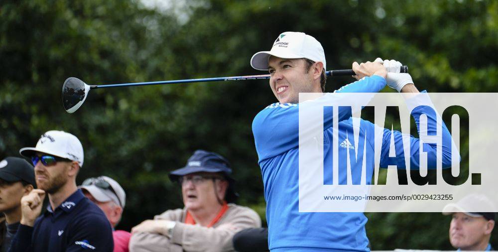August 10th 2017, Galgorm Castle Golf Club, Galgorm, Northern Ireland; Northern Ireland Open, 1st Round; Steven Brown (ENG) plays his tee shot from the 1st Cookex ActionPlus11914079