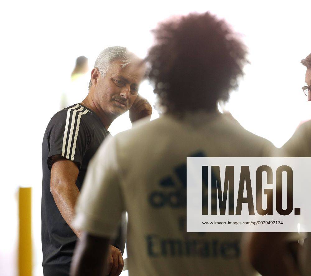 International Champions Cup, Real Madrid - Manchester United ManU Jose Mourinho und Marcelo CHEMAxREYx