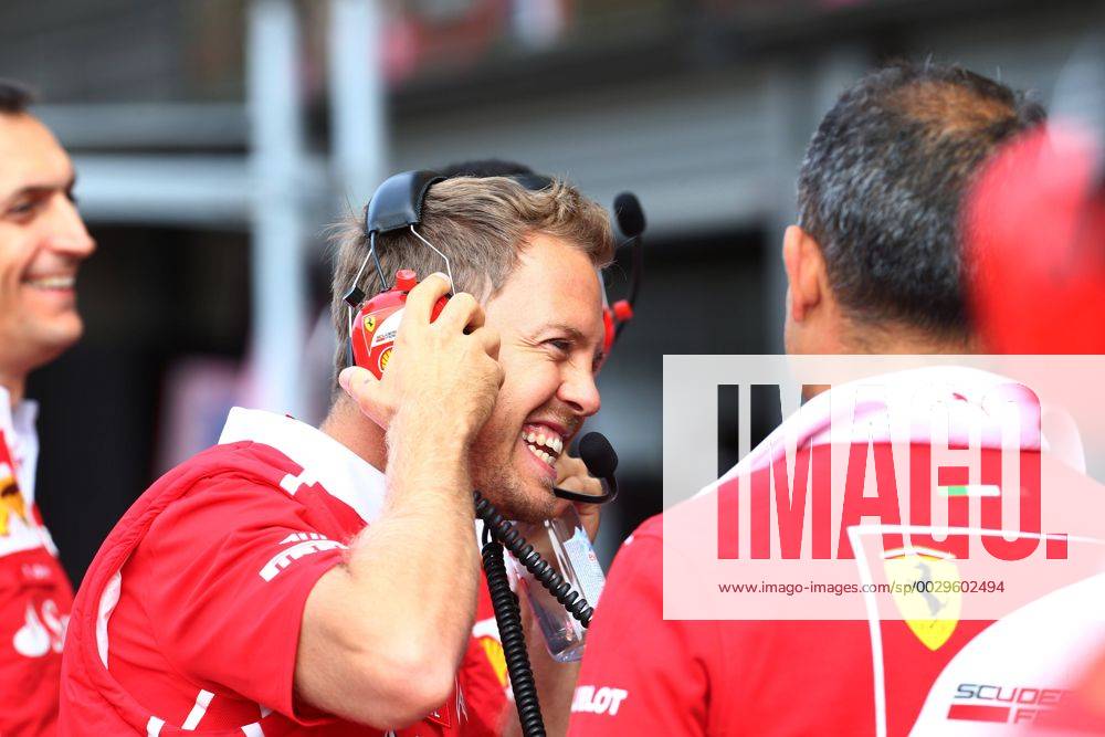 - SPORT 24.08.2017 - Sebastian Vettel (GER) Scuderia Ferrari SF70H Belgian Grand Prix, Spa-Francorchamps 24 - 27 August 2017 24.08.2017 - Sebastian Vettel (GER) Scuderia Ferrari SF70H