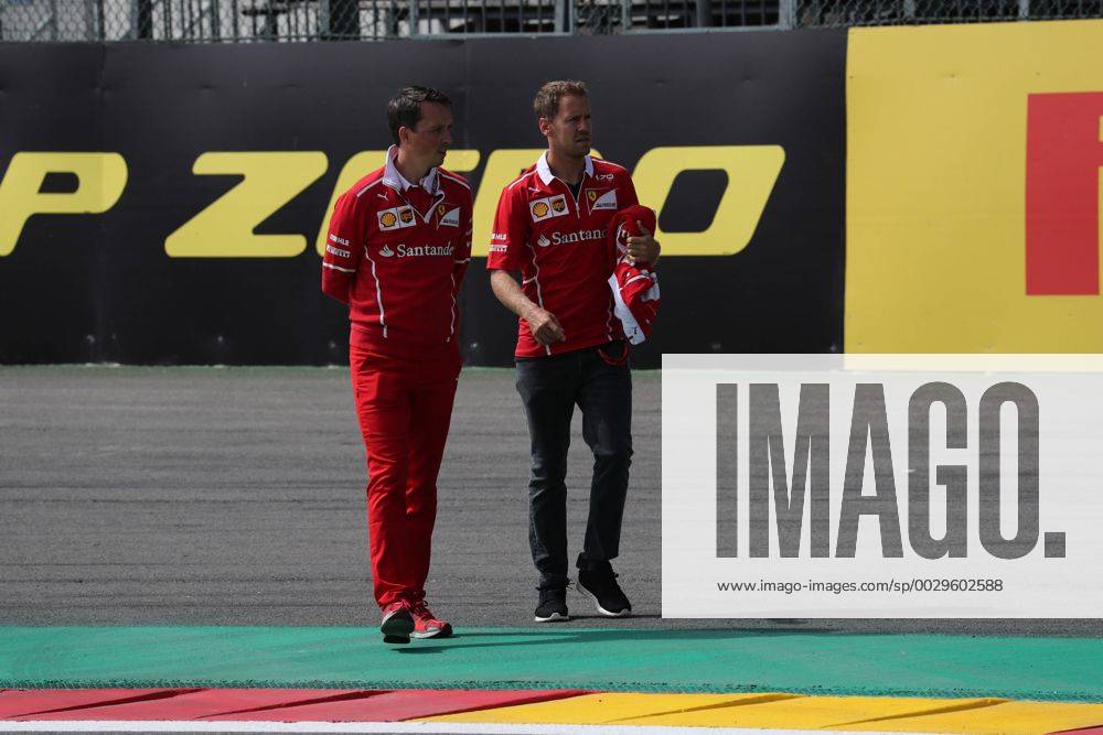 Sebastian Vettel (GER) Scuderia Ferrari SF70H Belgian Grand Prix, Spa-Francorchamps 24 - 27 August 2017 24.08.2017 - Sebastian Vettel (GER) Scuderia Ferrari SF70H