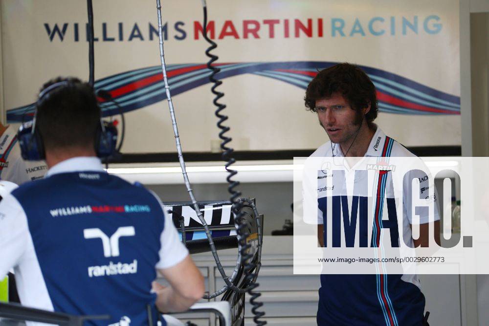Guy Martin (GBR) Motorcycle Racer and TV Personality, with the Williams Team Belgian Grand Prix, Spa-Francorchamps 24 - 27 August 2017 24.08.2017 - Guy Martin (GBR) Motorcycle Racer and TV Personality, with the Williams Team