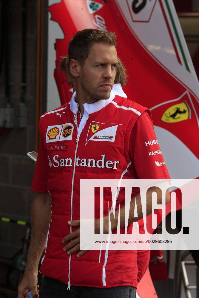 Sebastian Vettel (GER) Scuderia Ferrari SF70H Belgian Grand Prix, Spa-Francorchamps 24 - 27 August 2017 24.08.2017 - Sebastian Vettel (GER) Scuderia Ferrari SF70H