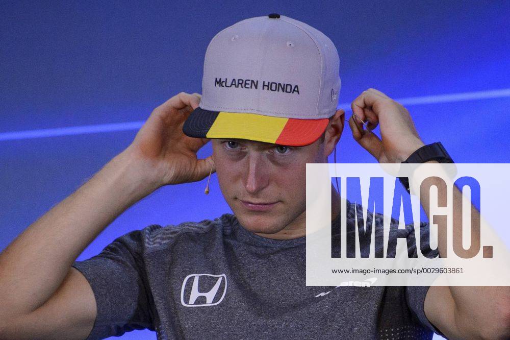 McLaren s Belgian driver Stoffel Vandoorne pictured during preparations for the Grand Prix F1 of Belgium race, in Spa-Francorchamps, Thursday 24 August 2017. The Spa-Francorchamps Formula One Grand Prix takes place this weekend, from August 25th to August 27th. NICOLASxLAMBERT x05151575x