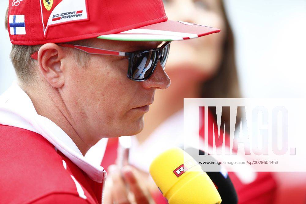 Motorsports: FIA Formula One World Championship WM Weltmeisterschaft 2017, Grand Prix of Belgium, 7 Kimi Raikkonen (FIN, Scuderia Ferrari), Spa-Francorchamps Belgium ZWEIx