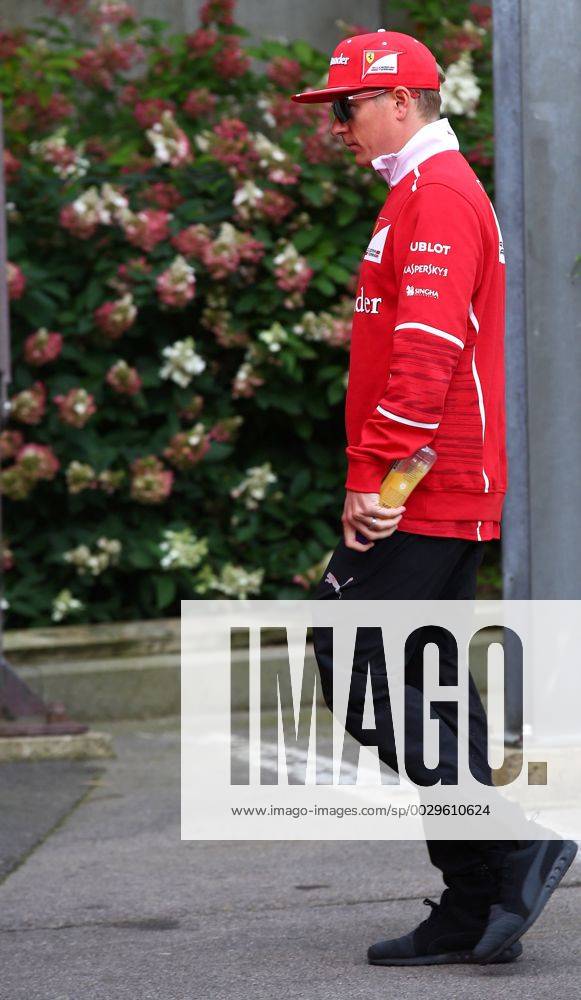 Kimi Raikkonen (FIN) Scuderia Ferrari SF70H Belgian Grand Prix, Spa-Francorchamps 24 - 27 August 2017 25.08.2017 - Kimi Raikkonen (FIN) Scuderia Ferrari SF70H