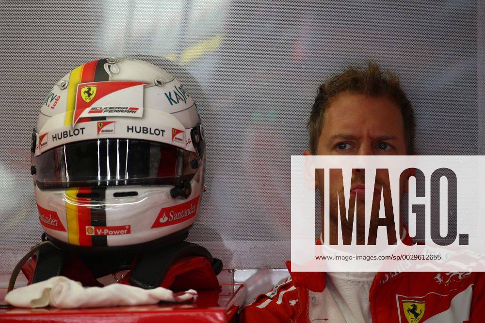 Free Practice 1, Sebastian Vettel (GER) Scuderia Ferrari SF70H Belgian Grand Prix, Spa-Francorchamps 24 - 27 August 2017 25.08.2017 - Free Practice 1, Sebastian Vettel (GER) Scuderia Ferrari SF70H
