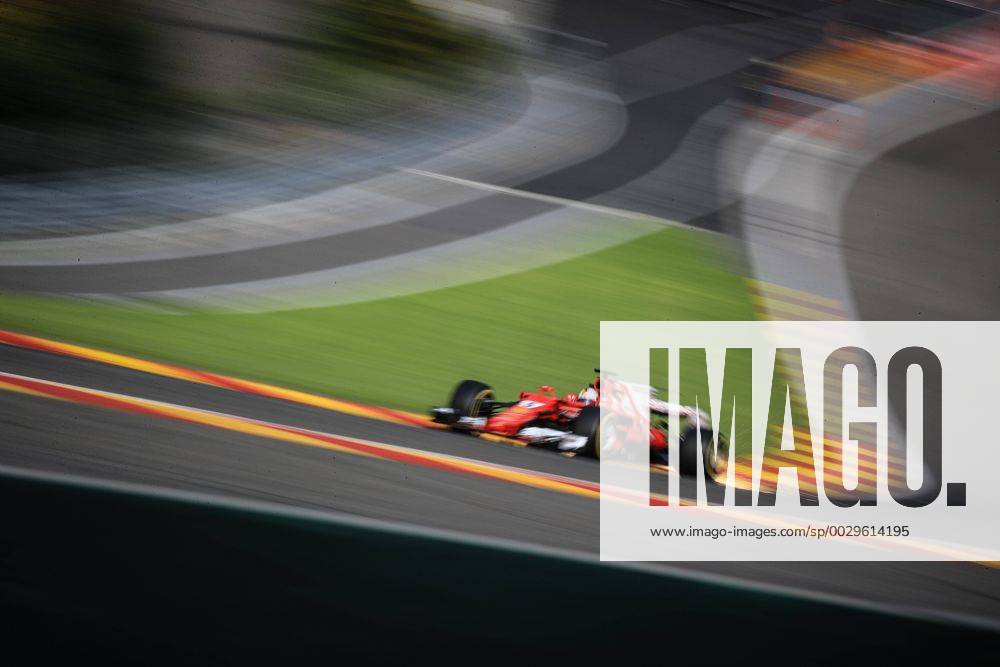 Spa 25 08 2017 Formule 1 GP F1 Belgique Vendredi Essais 1 Vettel N∞5 Ferrari FORMULE 1 : Grand Prix de Belgique - Essais - Spa-Francorchamps - 24-25 08 2017 PHOTONEWS PANORAMIC