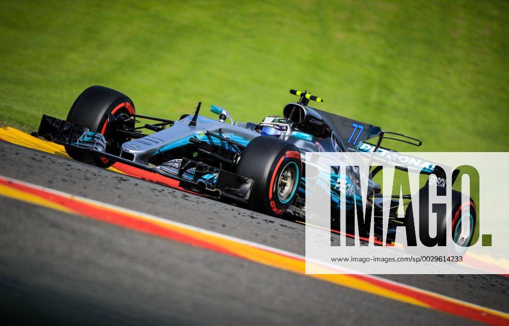 Spa 25 08 2017 Formule 1 GP F1 Belgique Vendredi Essais 1 Bottas N∞77 Mercedes FORMULE 1 : Grand Prix de Belgique - Essais - Spa-Francorchamps - 24-25 08 2017 PHOTONEWS PANORAMIC