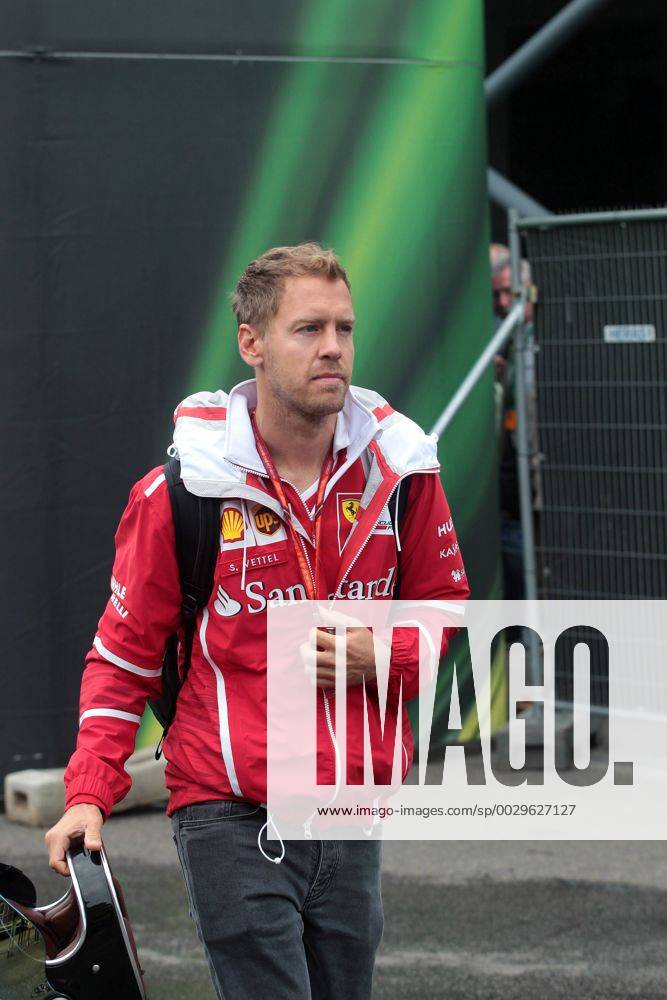 Sebastian Vettel (GER) Scuderia Ferrari SF70H Belgian Grand Prix, Spa-Francorchamps 24 - 27 August 2017 26.08.2017 - Sebastian Vettel (GER) Scuderia Ferrari SF70H
