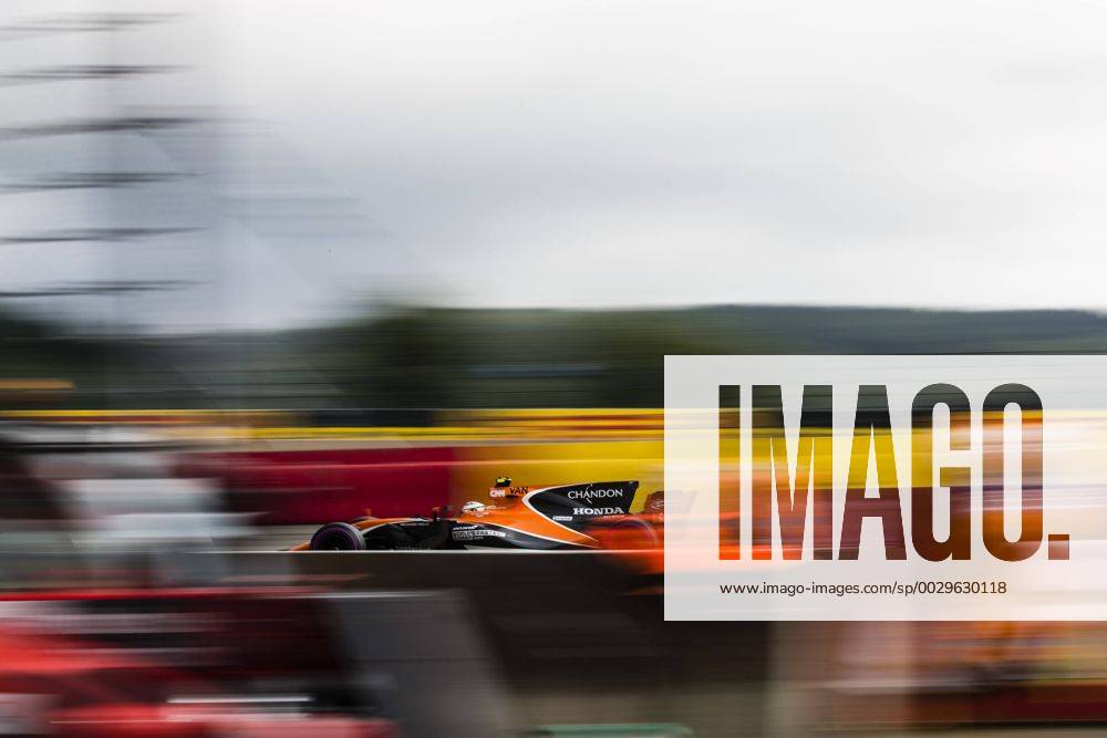 Spa, Belgium - 02 VANDOORNE Stoffel from Belgium of McLaren Honda during the Formula One Belgian Grand Prix at Circuit de Spa-Francorchamps on August 26, 2017 in Spa, Belgium. F1 Grand Prix of Belgium - Qualifying - ZUMAn230 20170826_zaa_n230_027