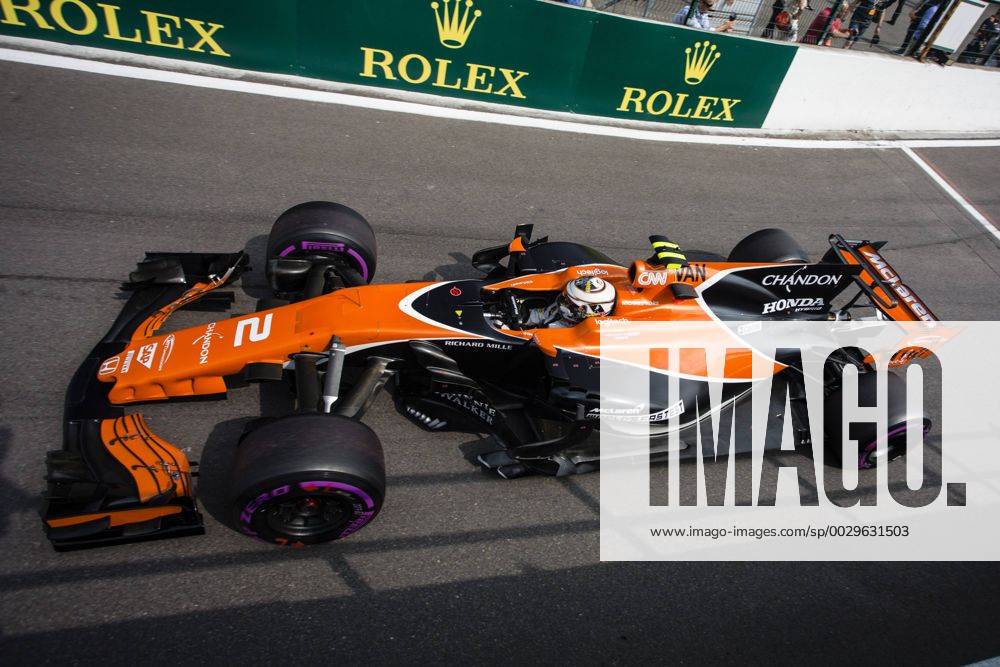 Spa, Belgium - 02 VANDOORNE Stoffel from Belgium of McLaren Honda during the Qualifying of Formula One Belgian Grand Prix at Circuit de Spa-Francorchamps on August 25, 2017 in Spa, Belgium. F1 Grand Prix of Belgium - Qualifying - ZUMAn230 20170826_zaa_n230_115