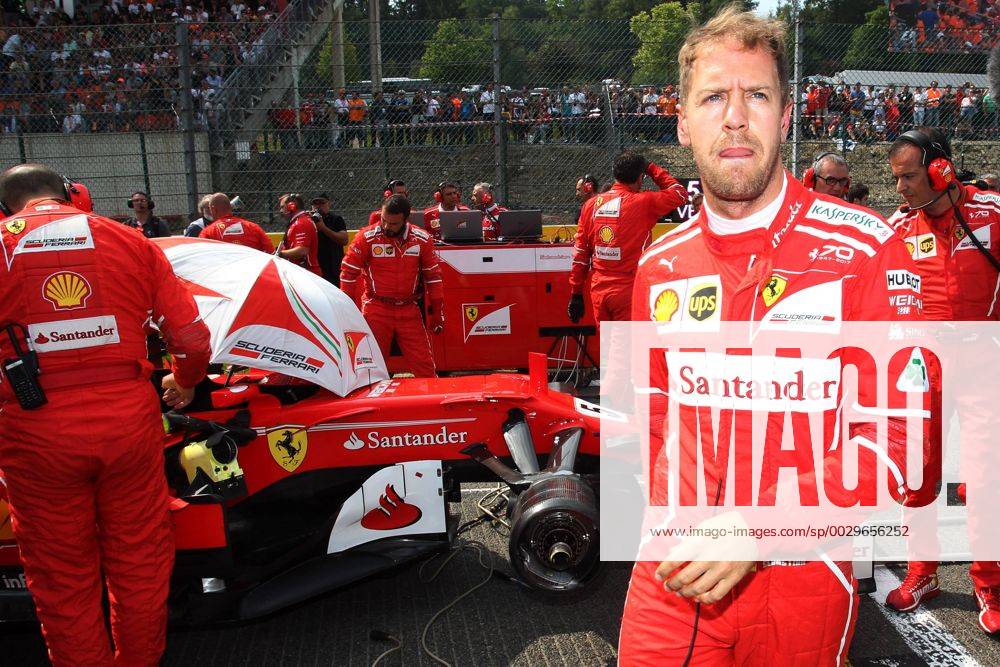 Race, Sebastian Vettel (GER) Scuderia Ferrari SF70H Belgian Grand Prix, Spa-Francorchamps 24 - 27 August 2017 27.08.2017 - Race, Sebastian Vettel (GER) Scuderia Ferrari SF70H
