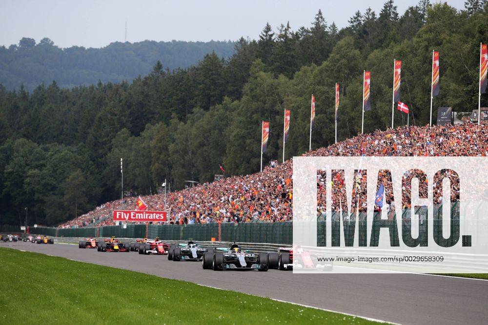 Race, Start of the race Belgian Grand Prix, Spa-Francorchamps 24 - 27 August 2017 27.08.2017 - Race, Start of the race