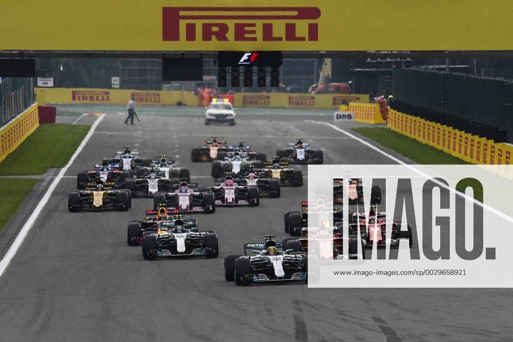 Illustration picture shows the start of the Spa-Francorchamps Formula One Grand Prix of Belgium race, in Spa-Francorchamps, Sunday 27 August 2017. NICOLASxLAMBERT x05153267x