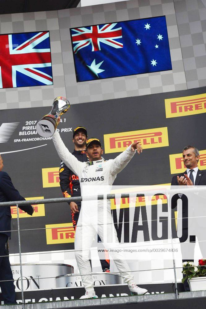 Lewis Hamilton (GB 44), Mercedes AMG Petronas Motorsport, Grosser Preis von Belgien 2017, Rennen, Motorsport, Formel 1, 27.08.2017, Spa-Francorchamps