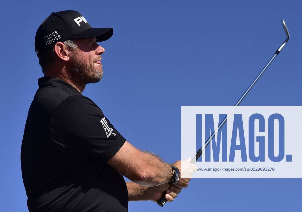 Golf player LEE WESTWOOD of Great Britain plays his ball during exhibition prior to the Czech Masters European Tour tournament in Prague, Czech Republic, August 29, 2017. (CTKxPhoto RomanxVondrous) CTKPhotoP201708290781901 vnd 4