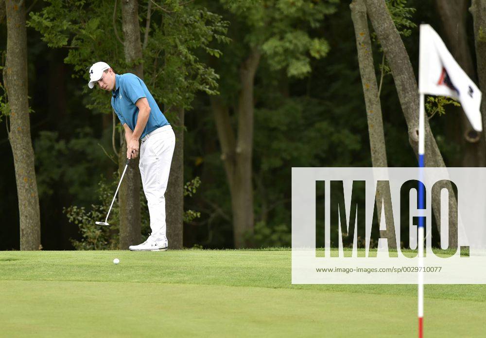 Golf player MATTHEW FITZPATRICK of Great Britain plays his ball during the Czech Masters European Tour tournament in Vysoky Ujezd near Prague, Czech Republic, August 31, 2017. (CTKxPhoto RomanxVondrous) CTKPhotoP201708310881901 vnd 8
