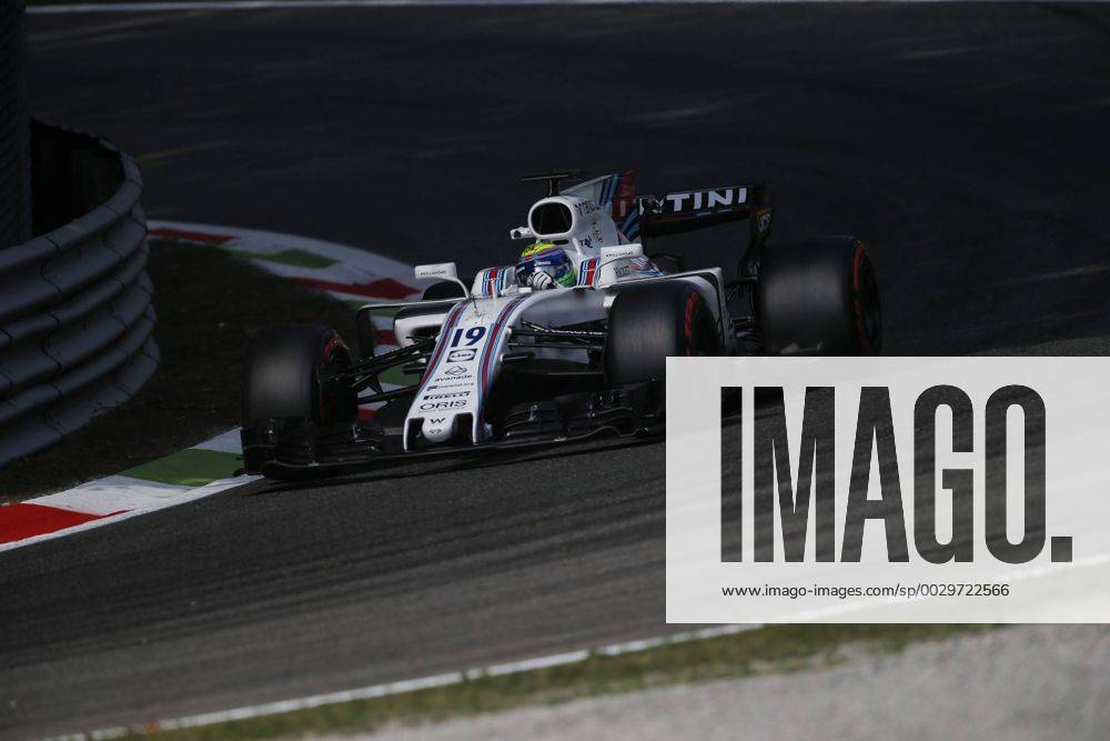 Felipe Massa of Brazil and Williams Martini Racing during the Formula 1 Grand Prix of Italy at the Autodromo di Monza, Monza, Italy on 1 September 2017.