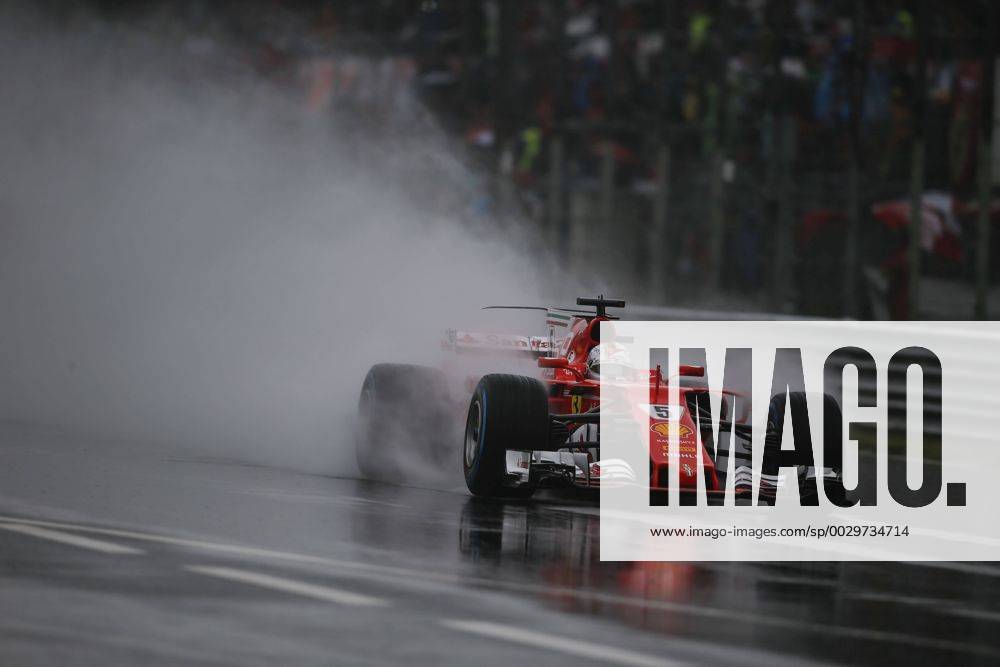 Sebastian Vettel of Germany and Scuderia Ferrari during the Formula 1 Grand Prix of Italy at the Autodromo di Monza, Monza, Italy on 2 September 2017.