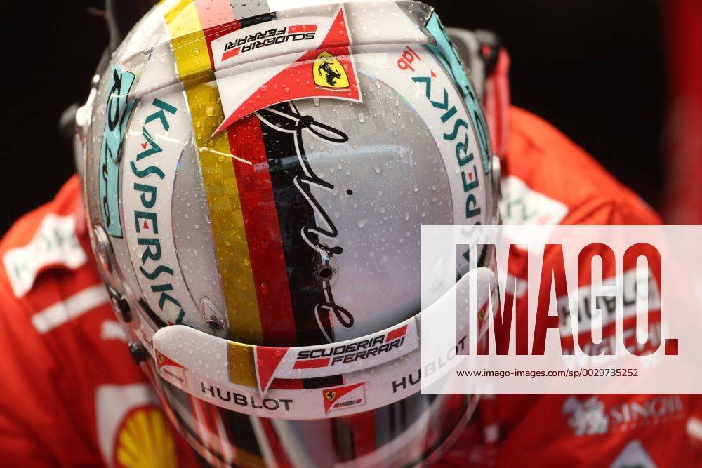 Free practice 3, Sebastian Vettel (GER) Scuderia Ferrari SF70H Italian Grand Prix, Monza 31 August - 03 September 2017 02.09.2017- Free practice 3, Sebastian Vettel (GER) Scuderia Ferrari SF70H