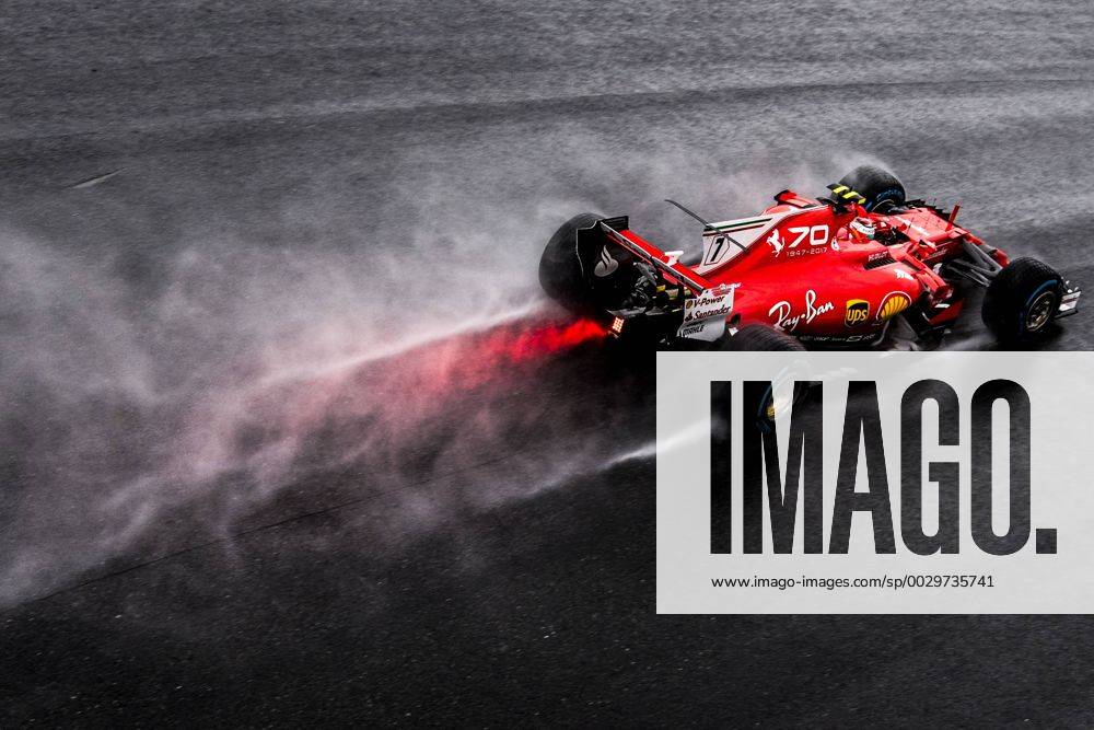 - SPORT Motorsports: FIA Formula One World Championship WM Weltmeisterschaft 2017, Grand Prix of Italy, 7 Kimi Raikkonen (FIN, Scuderia Ferrari), Monza Italy ZWEIx