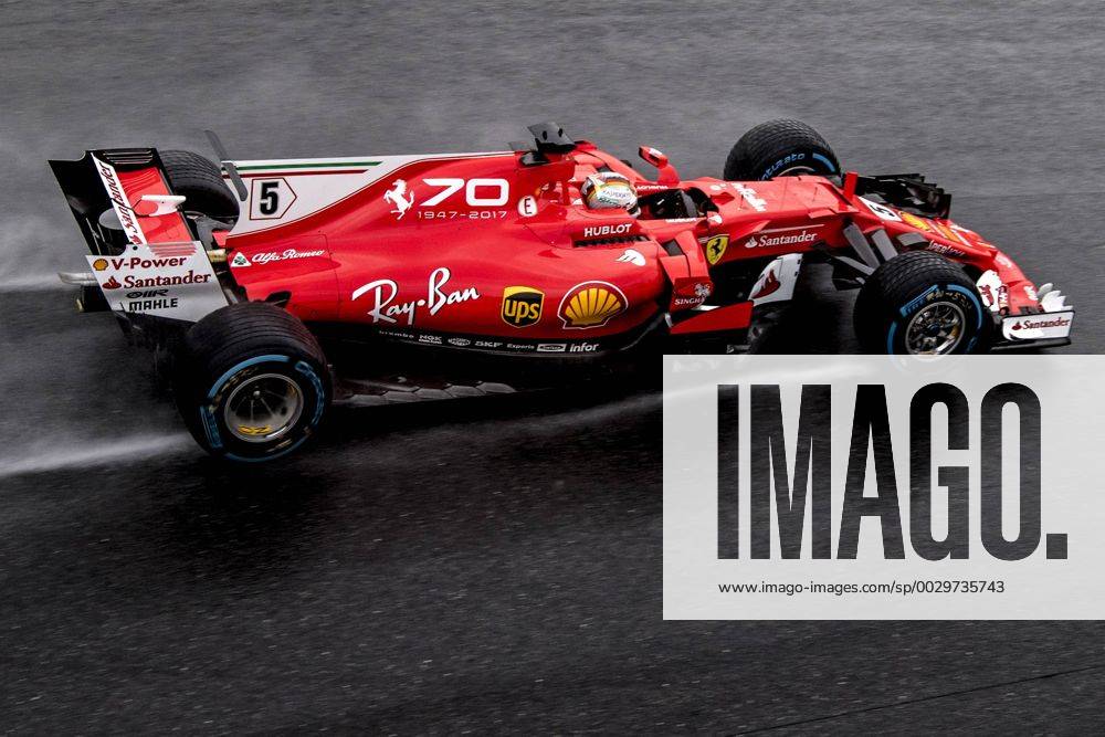 Motorsports: FIA Formula One World Championship WM Weltmeisterschaft 2017, Grand Prix of Italy, 5 Sebastian Vettel (GER, Scuderia Ferrari), Monza Italy ZWEIx