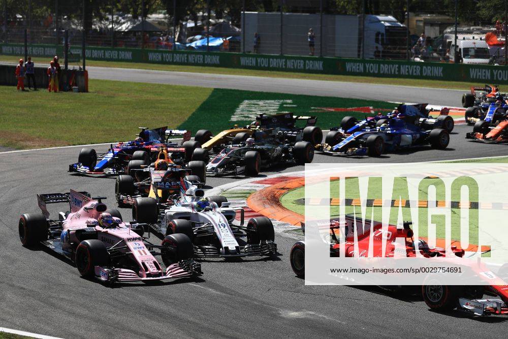 3rd September 2017, Autodromo Nazionale Monza, Monza; Italian Grand Prix, Race Day; Sergio Perez - Sahara Force India VJM10 xOctanex ActionPlus11925439