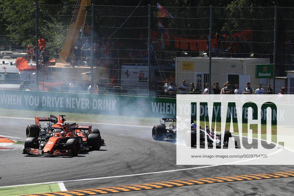 3rd September 2017, Autodromo Nazionale Monza, Monza; Italian Grand Prix, Race Day; Romain Grosjean - Haas F1 Team VF-17 xOctanex ActionPlus11925454